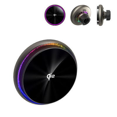 comprar Suporte de carregamento sem fio de carro magnético personalizável com iluminação de céu estrelado e dissipação rápida de calor para automóveis online manufacture