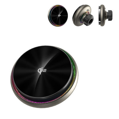 comprar Starry Sky Lighting 15w Carregador sem fio com dissipação rápida de calor e ventilador de resfriamento para carregador de carros online manufacture