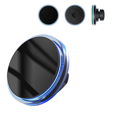 comprar Elimine problemas de compatibilidade Carregador de carro de Iphone Carregamento sem fio magnético para luz ambiente de cristal online manufacture