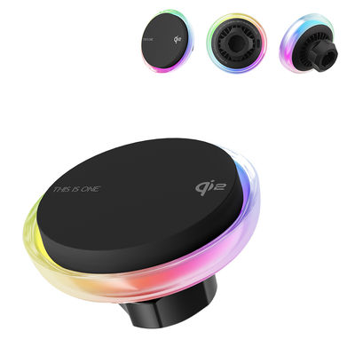 comprar QI2 Touch To Switch Light Color Estação de carregamento sem fio personalizável Carregamento de lentes congeladas únicas online manufacture