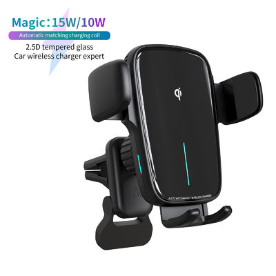 comprar 15W Fast Charging Wireless Car Charger with 12-24V Voltage and 1 Year Warranty online manufacture