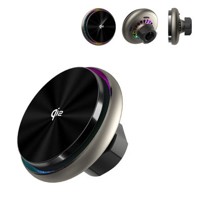Carregador sem fio avançado de 15W com dissipação rápida de calor e iluminação estelar para automóveis