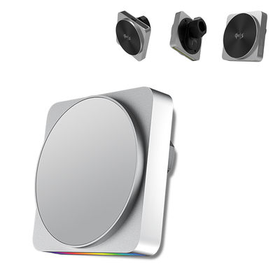 Montador de carro magnético com captação de luz e som ambiente RGB