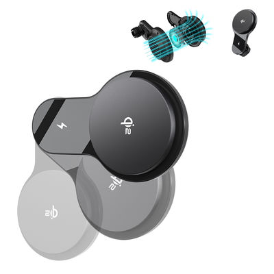 Qi2 Fan Magnetic Car Mount With Customizable Logo And Multiple Color Options For Personalized Branding And Improved Aesthetic